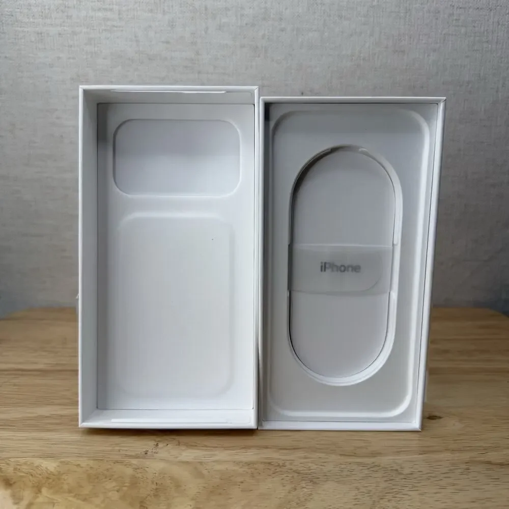 EMPTY BOX ONLY iPhone 17 Pro Blue Packaging Original 256GB